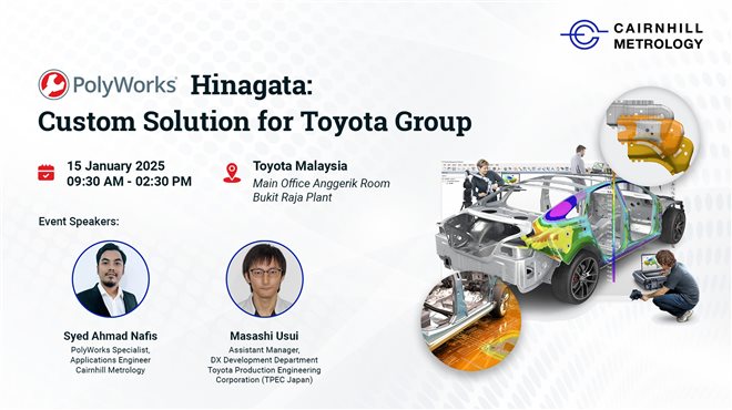 PolyWorks Hinagata: Custom Solution for Toyota Group